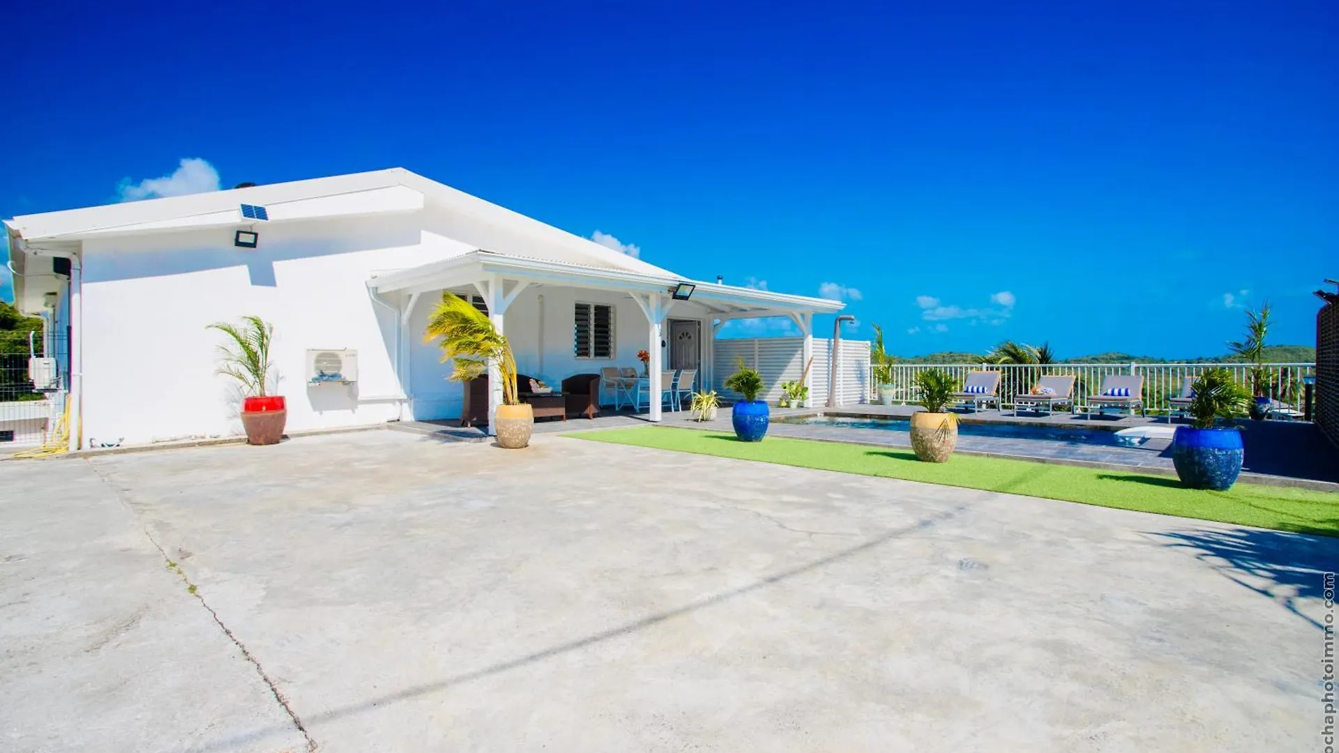 Villa Tropic Hirondelle - Piscine Vue Mer Le François