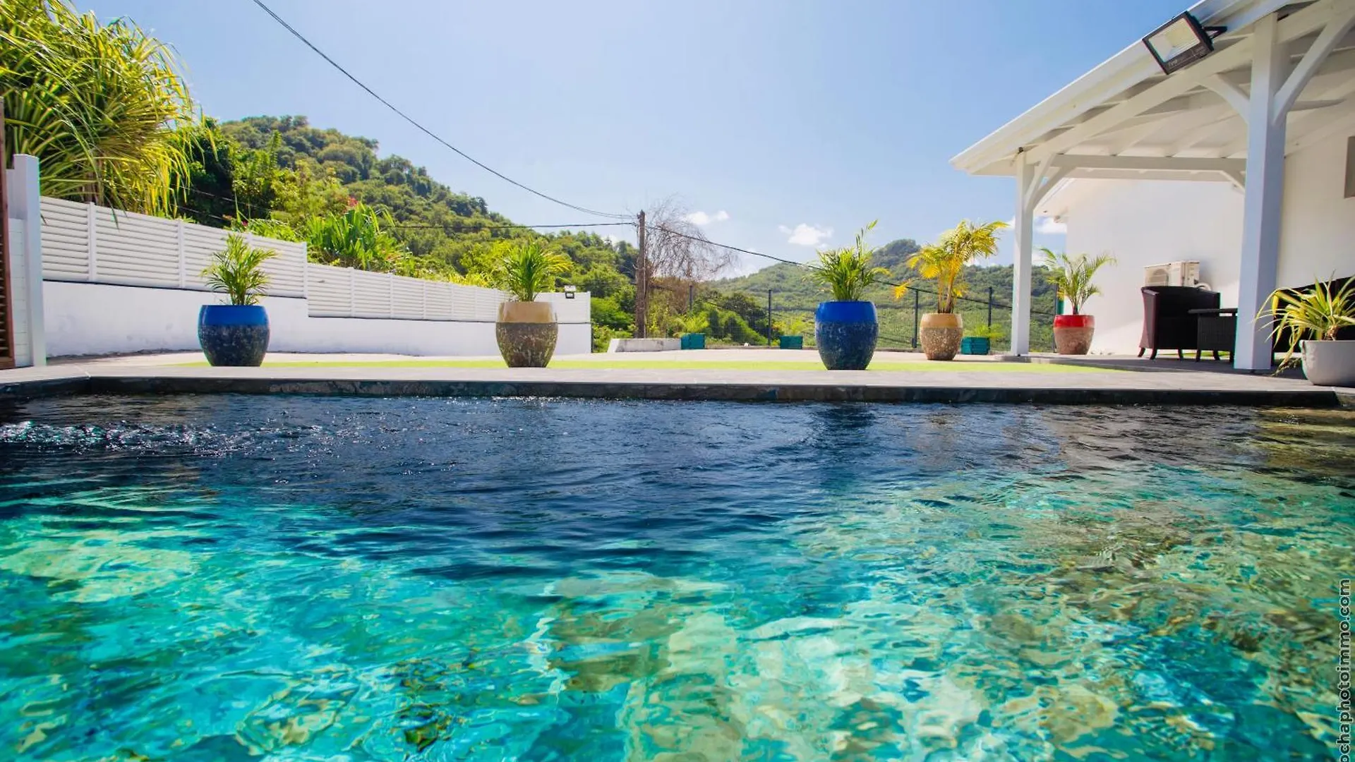 Villa Tropic Hirondelle - Piscine Vue Mer Le François Semesterbostad